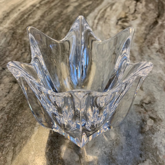 Orrefors Hand Blown Swedish Crystal Tulip Dish. - Picture 3 of 8